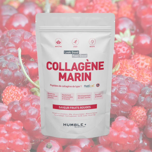 Collagène Marin breveté Fruits Rouges