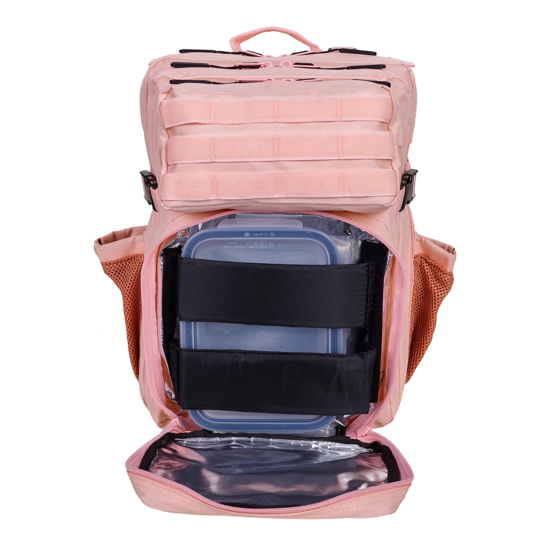 25L Tactical Backpack with Food Compartment Pink Candy