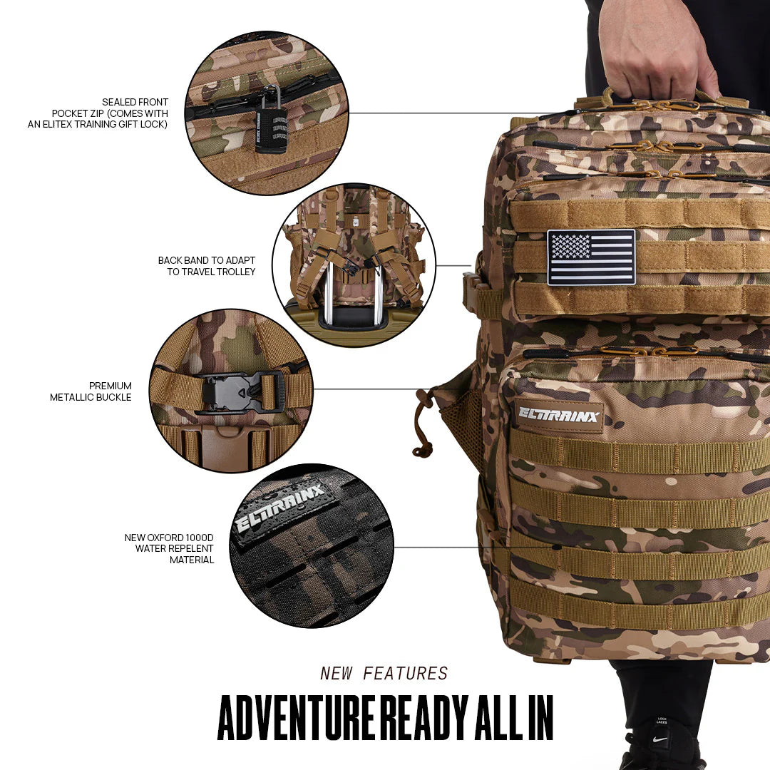 Sac à dos tactique V1 45L Camouflage